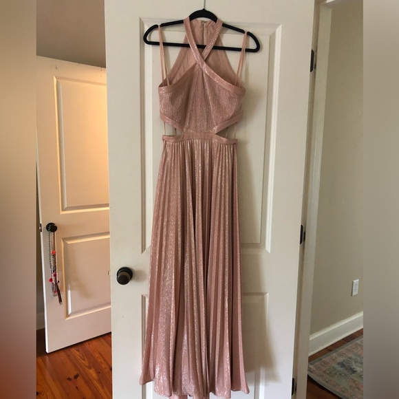 BCBG Metallic Evening Gown - Picture 3 of 6